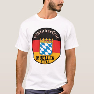 T-shirt Oktoberfest - style de Mueller