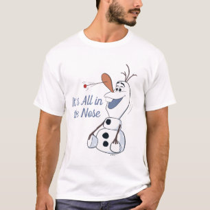 T-shirt Olaf au nez de boule à pédales