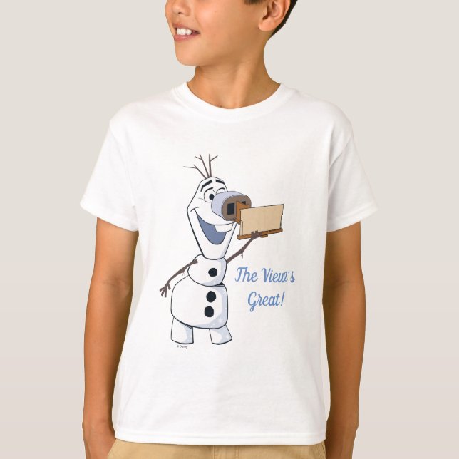 T-shirt Olaf avec nez viseur (Devant)
