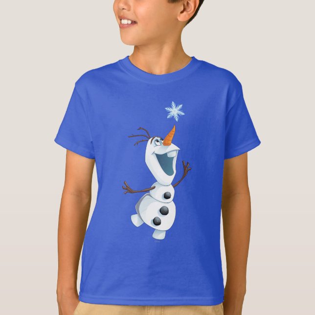 T-shirt  Olaf| Blizzard Buddy (Devant)