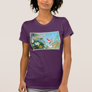 T-shirt Olaf Célébrer l'été