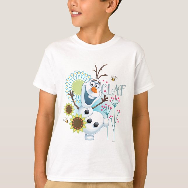 T-shirt  Olaf| C'est un jour parfait (Devant)