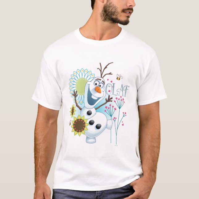 T-shirt  Olaf| C'est un jour parfait (Devant)