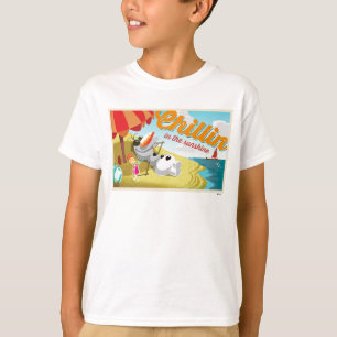 T-shirt  Olaf  Chillin' au soleil