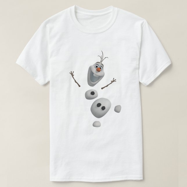 T-shirt Olaf congelé de Disney | En pièces (Design devant)