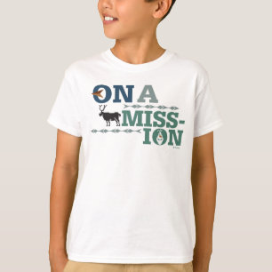 T-shirt Olaf et Sven Sur une mission
