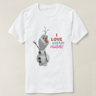 T-shirt Olaf   I Love Warm Hugs
