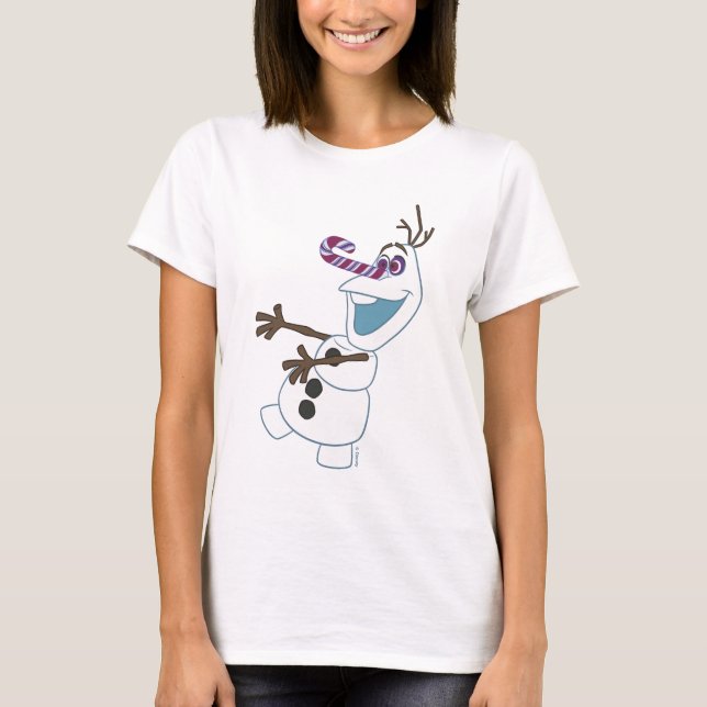 T-shirt  Olaf| Je suis en mission (Devant)