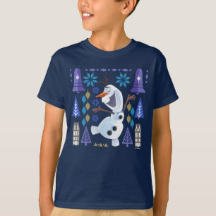 T-shirt  Olaf  Magie de la neige