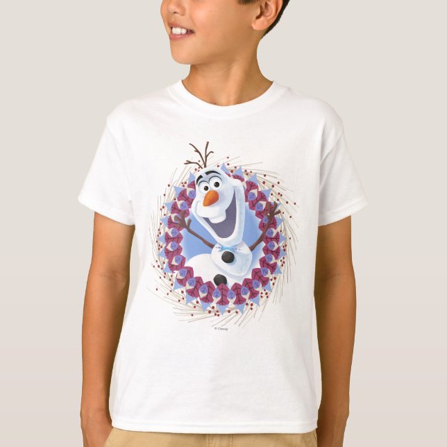 T-shirt  Olaf| Réchauffement (Devant)