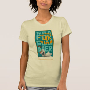 T-shirt  Olaf  Sauvage pour l'été avec Orange Circle