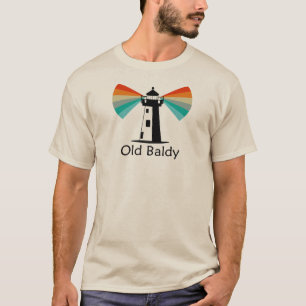 T-shirt Old Baldy Lighthouse Rainbow