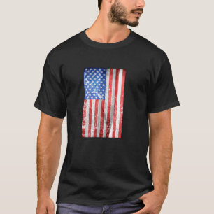 T-shirt Old Glory American Flag États-Unis d'Amérique U
