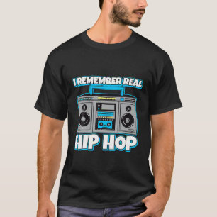 T-shirt Old Hip 80S 90S Make Rap Great Hop Rappers School