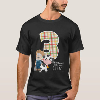 T-shirt Old MacDonald avait une ferme EIEIEIO Nursery Song