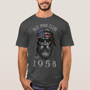T-shirt Old Man Club EST 1958