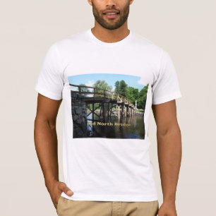 T-shirt Old North Bridge - Concord de guerre révolutionnai
