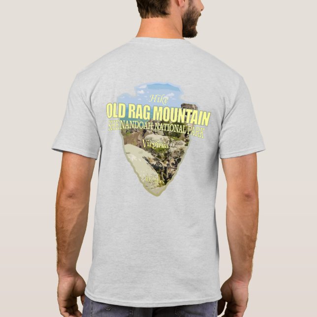 T-shirt Old Rag Mtn (flèche) (Dos)