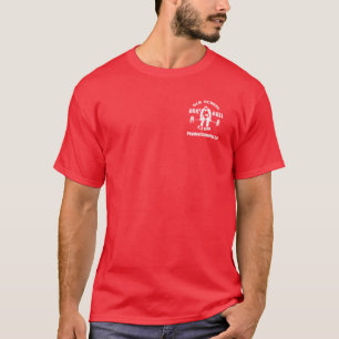 T-shirt Old School Barbell Club Appareils