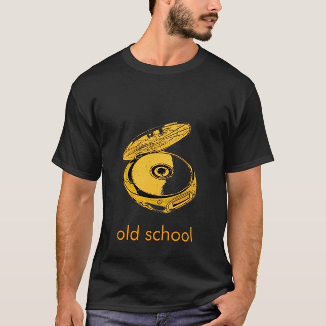 T-shirt Old School Discman Tee (Devant)