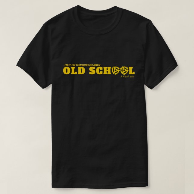 T-shirt Old School - Une chemise MisterP (Design devant)