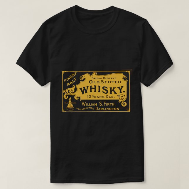 T-shirt Old Scotch Whisky (Design devant)