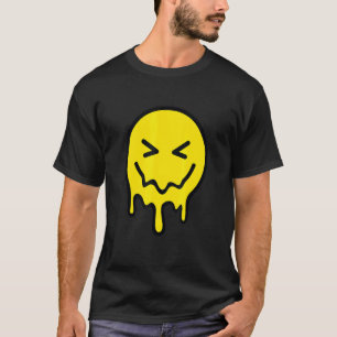 T-shirt Old Skool Raver OldSkool Raving Meling Face Rave