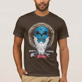 T-shirt Old-Skull_MotorcycleBuylder