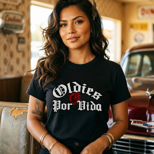 T-shirt Oldies por vida