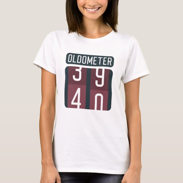 T-shirt Oldomètre 40 (Devant)