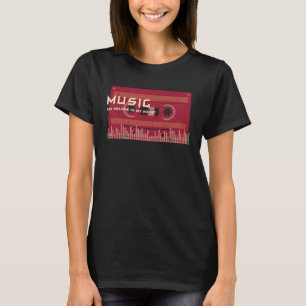 T-shirt OldSchool 80s 90s Retro Music Tape
