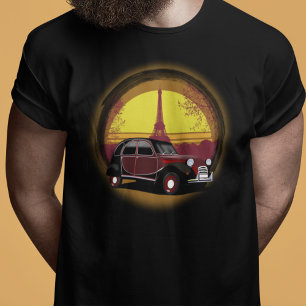 T-shirt Oldtimer 2cv Charleston Paris