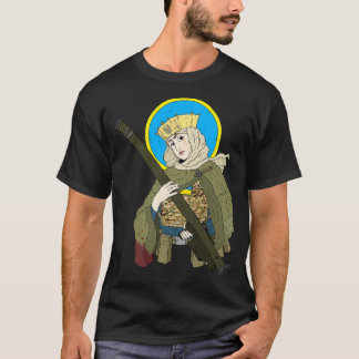 T-shirt Olga, la sainte ukrainienne de Kiev, avec un tinge