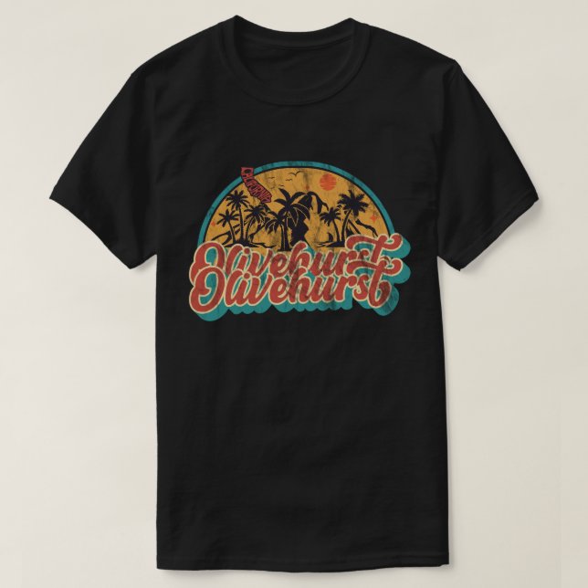 T-shirt Olivehurst, Californie (Design devant)