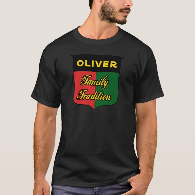 T-shirt oliver_family_tradition (Devant)