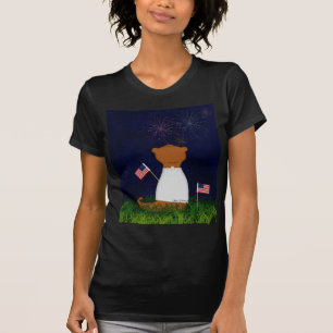 T-shirt Oliver Le Otter Regarde Les Feux D'Oeuvre