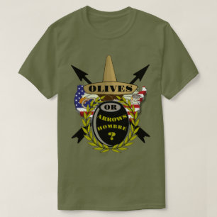 T-shirt Olives ou flèches Hombre