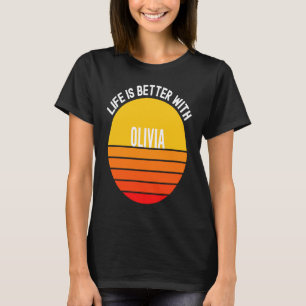 T-shirt Olivia Avec Olivia