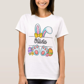 T-shirt Olivia Bubble Bunny de Pâques