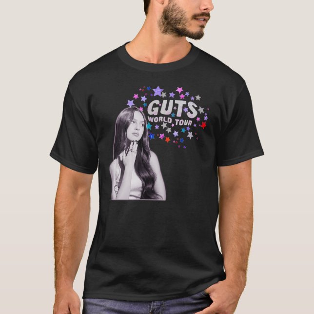 T-SHIRT OLIVIA RODRIGO GUTS WORLD TOUR 2024 (Devant)