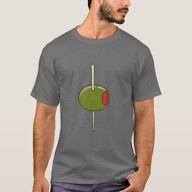 T-shirt Olivier Sur Un cure-dents (Devant)