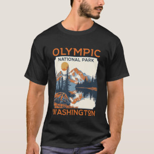 T-shirt Olympic National Park-Washington Adventure