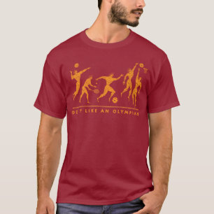 T-shirt olympique (noir)