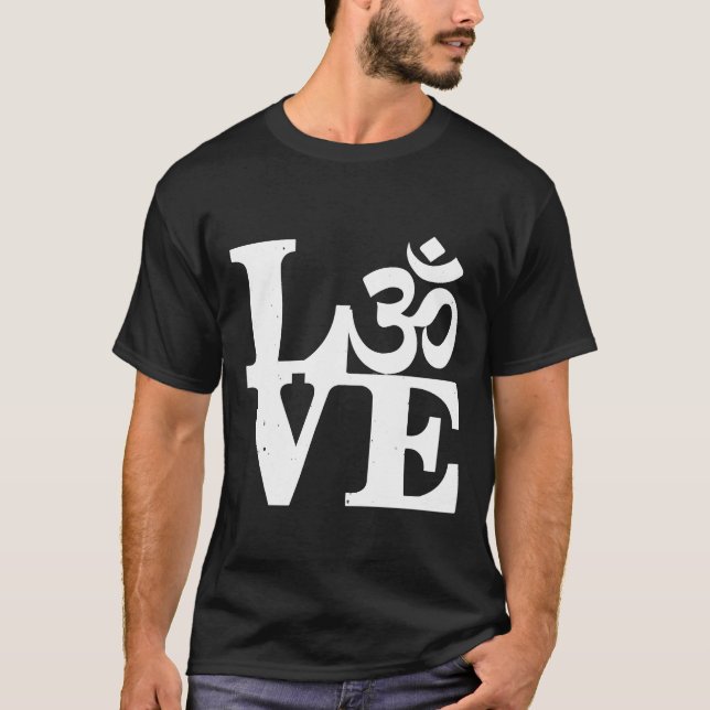 T-shirt Om Love (Devant)