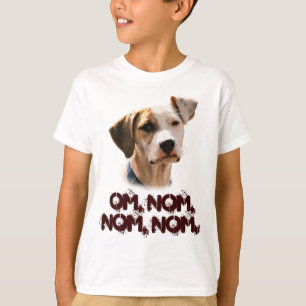 T-shirt Om, nom, nom, nom