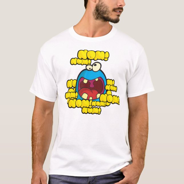 T-SHIRT OM NOM NOM NOM (Devant)