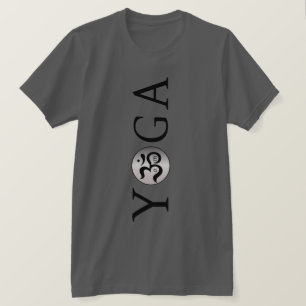T-shirt Om zen yogi yoga entraînement fitness fitness chem