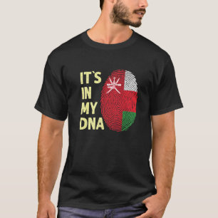 T-shirt Oman Dans Mon Dna Omani Flag Team Oman