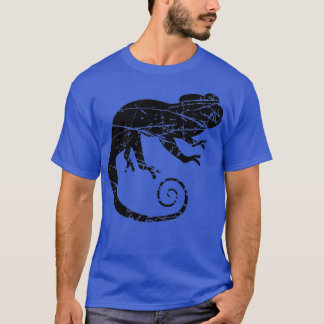 T-shirt ombre silhouette silhouette d'écusson b