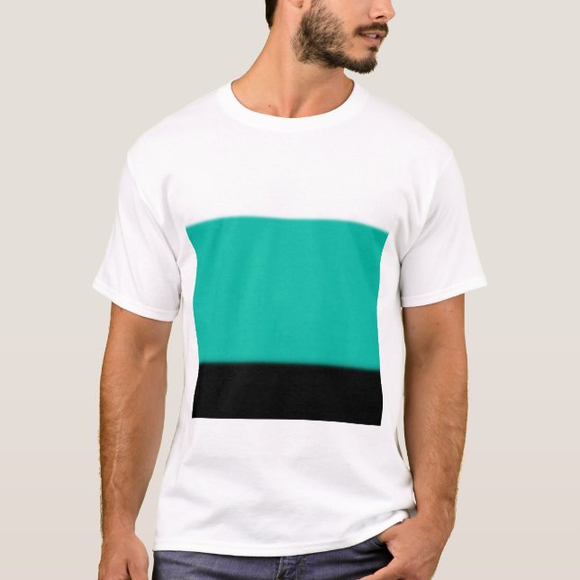 T-shirt Ombre turquoise (Devant)